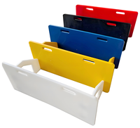 Tablero de Rebote de Fútbol Portátil de HDPE de Grado Profesional, 1500*600*20mm, para Entrenamiento de Atletas y Equipos