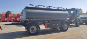 Corps de réservoir de carburant de 20kl avec 3-7 compartiments SKD pour l'eau méthanol, l'<span class=keywords><strong>alcool</strong></span> méthylique, l'huile, le <span class=keywords><strong>jet</strong></span> diesel A-1 le transport d'acide camion-citerne) - Product Image 3