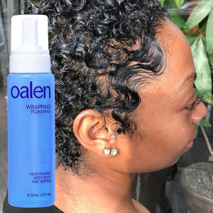 Lotion Moussante Hydratante Sous Marque Blanche <span class=keywords><strong>pour</strong></span> Cheveux Naturels et Relaxés – Sans Écaillage ni Accumulation – Définit les <span class=keywords><strong>Boucles</strong></span> et Coiffe - Product Image 1