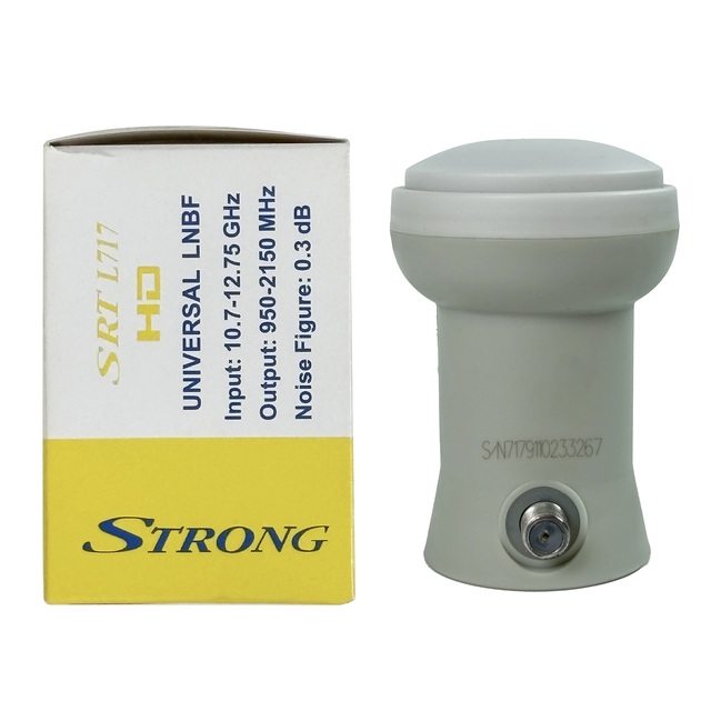 Highfly STRONG L717 Digital Satellite TV LNB High Gain Ku-Band FTA HD Universal 2-Year Warranty