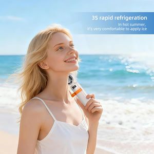 Nuevo Ventilador de Mano Plegable con Refrigeración de 3000mAh, Pantalla LED Digital, Compresor de Hielo, Mini Ventilador Turbo - Product Image 3