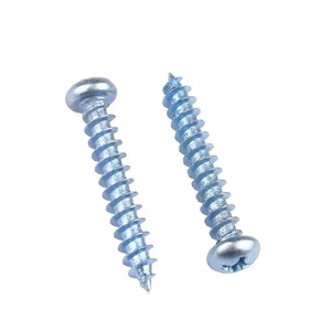 Phillips Head Self Tapping Screws Metric Coarse Thread Round Head Grade 8.8 Carbon Steel Construction Industry Use - Product Image 2
