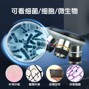 Eyebre Biological Microscope XSP-01 800x 1600x 2500x For Students Science Education - Product Image 3