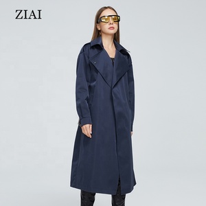 High Quality Casual Oversize Ladies Coat <strong>Women</strong> Winter Coat Long Sleeve Jacket <strong>Women</strong> Trench Coat - Product Image 5