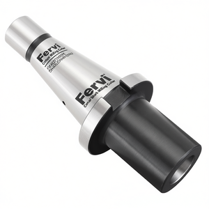 Fraise conique en acier Fervi avec mandrin à tige conique HRC 60-65 et cône Morse pour l'usinage des métaux - Product Image 2