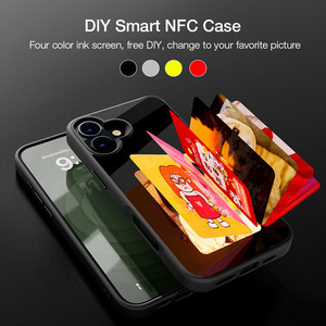 Étui de téléphone NFC E Ink TPU+PC avec écran 16/15/14/13 Pro Max, design holographique de luxe personnalisé anti-chute, 240x416 - Product Image 4