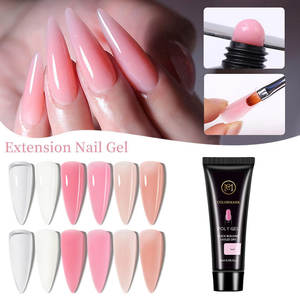 ชุดต่อเล็บแบบทำมือพร้อมรูปแบบคู่เจลโพลีและโคมไฟ LED สำหรับร้านเสริมสวยการทำเล็บที่มีคุณภาพที่บ้าน - Product Image 6