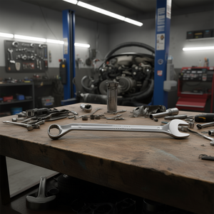 Wrench 283mm Double Open End Metric <b>Tool</b> For Automotive Repair - Product Image 3