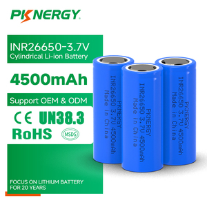 แบตเตอรี่หรือชุดแบตเตอรี่ 26650 3000 มิลลิแอมป์ชั่วโมง 3200 มิลลิแอมป์ชั่วโมง 3.2 โวลต์ <span class=keywords><strong>Li</strong></span>-<span class=keywords><strong>Fe</strong></span> <span class=keywords><strong>PO4</strong></span> - Product Image 1