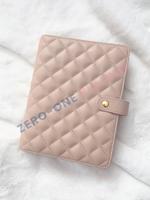 Personnalisé A4 A5 A6 A7 Lin Couette Mousse 6 Anneaux Journal Classeur Portefeuille Budget Classeur avec Insert Matelassé et Porte-Stylo