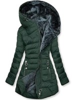 Veste d'hiver matelassée pour femme avec capuche en fourrure, manteaux sur mesure, manteaux grande taille, veste longue rembourrée pour femme