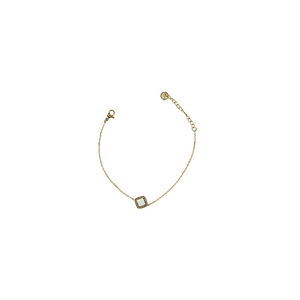 Pulsera de Cadena Fina de Acero Inoxidable 316L con Baño de Oro PVD, Joyería Sostenible y Resistente - Product Image 2
