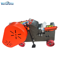 Machine de découpe rapide de barres d'armature TerraForce GQ40B, coupe-barres électrique, diamètre 4-28 mm, moteur 3 kW, moteur à engrenages pour le traitement des barres d'acier