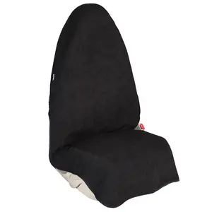 Protector de asiento de coche de silicona antideslizante, ajuste universal, cubierta de asientos delanteros de coche de diseño alemán