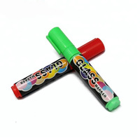 Touchcool — marqueur à liquide, marqueur effaçable et humide, 8 couleurs, pour verre et tableau noir