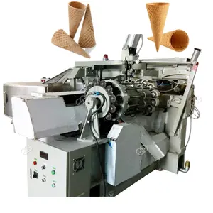 Hot-Selling Commercial Ice Cream Biscuit Sugar Cone Maker Production Line Cone Rolling Machine