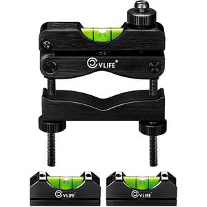 Kit de nivellement de lunette CVLIFE en aluminium robuste, niveau universel à 2 aimants pour un nivellement facile de la lunette - Product Image 4