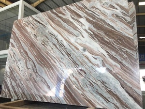 Boton đá đá tự nhiên bằng gỗ trắng hạt đá cẩm thạch sàn gạch trắng tĩnh mạch đá cẩm thạch tường tấm - Product Image 2