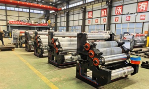 Rouleau ondulé <span class=keywords><strong>LUM</strong></span> B C <span class=keywords><strong>E</strong></span> F pour machine à onduler simple face, acier allié 48CRMO, garantie 1 an - Product Image 4