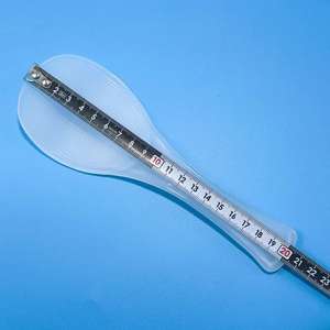 Cuchara de arroz de plástico antiadherente para cocina creativa, engrosada y duradera, de tienda de un dólar, cuchara de arroz para necesidades diarias - Product Image 4