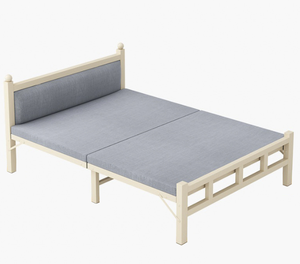 Cama plegable <span class=keywords><strong>de</strong></span> nuevo diseño <span class=keywords><strong>de</strong></span> China <span class=keywords><strong>para</strong></span> uso doméstico plegable Simple pequeña siesta cama individual habitación <span class=keywords><strong>de</strong></span> <span class=keywords><strong>alquiler</strong></span> cama <span class=keywords><strong>de</strong></span> hierro <span class=keywords><strong>para</strong></span> adultos - Product Image 2