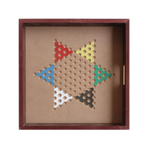 10-in-1 scacchi a dama Tic Tac Toe backgammon <span class=keywords><strong>ludo</strong></span> mancala Solitaire Set di giochi da tavolo in legno