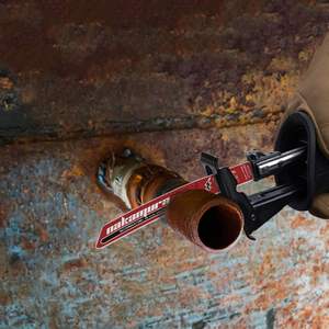 Jeu de 10 lames de <span class=keywords><strong>scie</strong></span> <span class=keywords><strong>sabre</strong></span> bimétalliques TCT de 225 mm pour travaux lourds sur métal et acier - Product Image 5