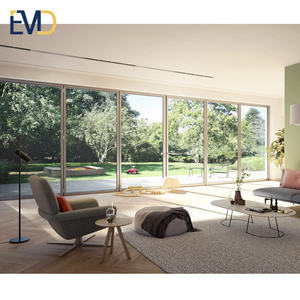 Vente d'usine EMD - Porte coulissante en aluminium insonorisée et étanche au design moderne pour une utilisation intérieure ou extérieure - Product Image 1