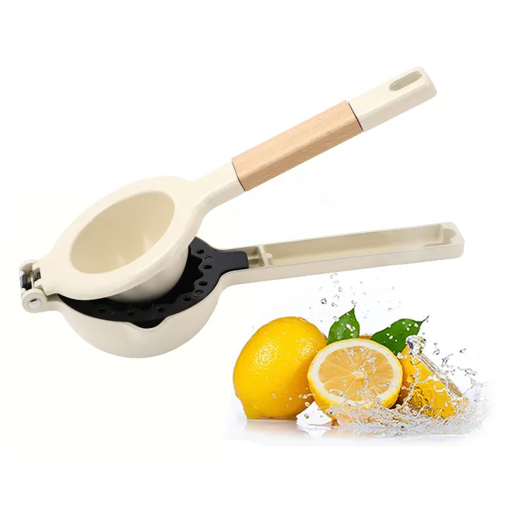 Pemeras Lemon besi tahan karat 2 dalam 1 Juicer buah Manual kualitas tinggi pemeras jeruk pemeras jeruk
