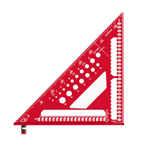 Équerre de charpentier 0-90° °   Équerre d'angle en alliage d'aluminium pour menuiserie