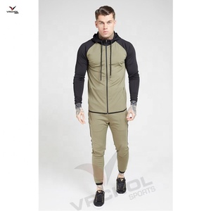 Chándal de chándal personalizado para hombre, ropa deportiva de poliéster, chándales cálidos para jóvenes - Product Image 1