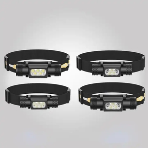 강력한 파워 고휘도 <span class=keywords><strong>LED</strong></span> 헤드램프 2400 루멘 알루미늄 합금 캠핑 헤드라이트 - Product Image 1