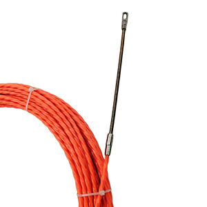 Extracteur de câble PET de bande de poisson <span class=keywords><strong>orange</strong></span> en spirale simple de 4.5mm * <span class=keywords><strong>30m</strong></span> pour l'équipement <span class=keywords><strong>optique</strong></span> de <span class=keywords><strong>fibre</strong></span> de fil électrique - Product Image 3