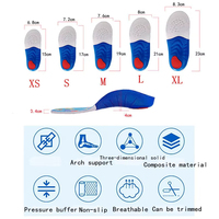Semelle orthopédique EVA pour fasciite plantaire, soutien de la voûte plantaire, semelle confortable pour le sport, pour enfants