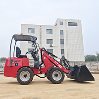 Caricatore Elettrico Agricolo DY25E con Capacità di Carico 500kg, Alimentato a Batteria, 100% Elettrico, Mini Caricatore Articolato con Attacco Rapido