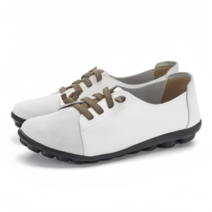 Zapatillas de Lujo de Piel Genuina Estilo Bota para Mujer, Suaves y Cómodas, a la <span class=keywords><strong>Moda</strong></span>, para las Cuatro Estaciones, Ideales para Nuevas Mamás, Incluido el Invierno - Product Image 1