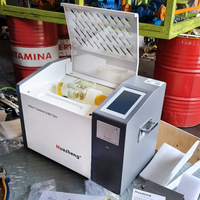 Equipo de Prueba Automática de Resistencia Dieléctrica ASTM D1816 D877, 80kV, Probador de Voltaje de Ruptura (BDV) para Aceite Aislante de Transformadores, Precio