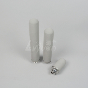 10 20 30 40 pulgadas 5 micras tubo de filtro de Metal sinterizado poroso cartucho de filtro de agua de titanio para filtración - Product Image 6