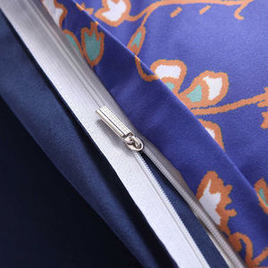 Lüks ev tekstili 4 adet Polyester 3D mor saten jakarlı avrupa türkiye yatak setleri - Product Image 6