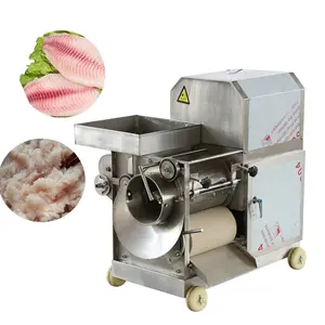 Separador de carne de peixe totalmente automático, separador de carne de peixe multifuncional de aço inoxidável