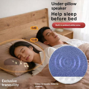 Meilleure Vente Haut-parleur Oreiller à Conduction Osseuse 200mA Sans Fil BT 5.4 avec Minuterie, Bruit Blanc Privé <span class=keywords><strong>pour</strong></span> le Sommeil - Product Image 2