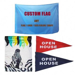 Custom 3X5Ft Printed Flag Custom International Events Sports Custom 3X5Ft Printed Banner - Product Image 1
