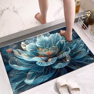 יוקרה 1.5 מ "מ עבה ייבוש מהיר אנטי להחליק מעצב diatom בוץ מודרני חדר אמבטיה מחצלות מהירה סופגת - Product Image 5