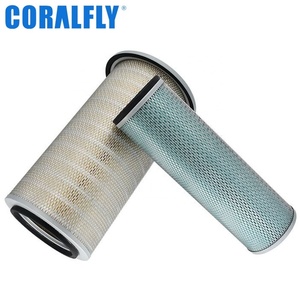 Pièces de filtre pour excavatrice Coralfly 600-181-6820 P181191 Filtre à air P181191 6001816820 AF4838 Filtre à air pour Komatsu - Product Image 5