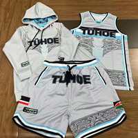 Maillot de basketball personnalisé FQ respirant sublimé pour équipe, ensemble short léger à séchage rapide, style indigène, vente en gros