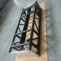 Plaque de base en aluminium pour structure PRT avec embouts en acier et goupilles, plaque de base haute résistance pour système de truss d'éclairage de tournée pré-monté