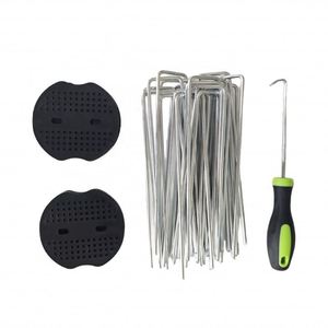 Ngoài trời năng lượng mặt trời trang trí nội thất kim loại gỉ con gà trống cảnh quan vườn Stakes kính thu nhỏ động vật vườn cổ phần - Product Image 5