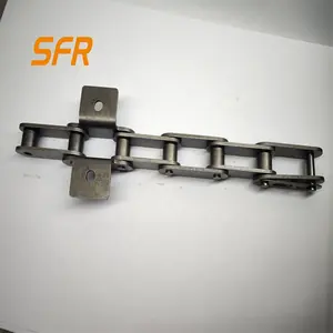Fabricant de chaîne à rouleaux de convoyeur Standard avec plaque de chaîne à Double pas, chaîne à rouleaux de Type bande de convoyeur pour convoyeur