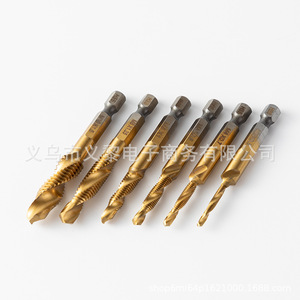 Yili Hardware Hexagonal Shank Composite <b>Tap</b> <b>M4</b> TiCN Coated Inch Spiral Point Machine <b>Tap</b> For Nonferrous Metals Drilling Machine - Product Image 2