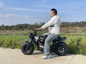 Motocicleta Todoterreno de 200cc a Gasolina, Mini Moto con Llantas Anchas para Adultos, Motor de 4 Tiempos, Pit Bike Resistente, Velocidad Máxima <40km/h - Product Image 6